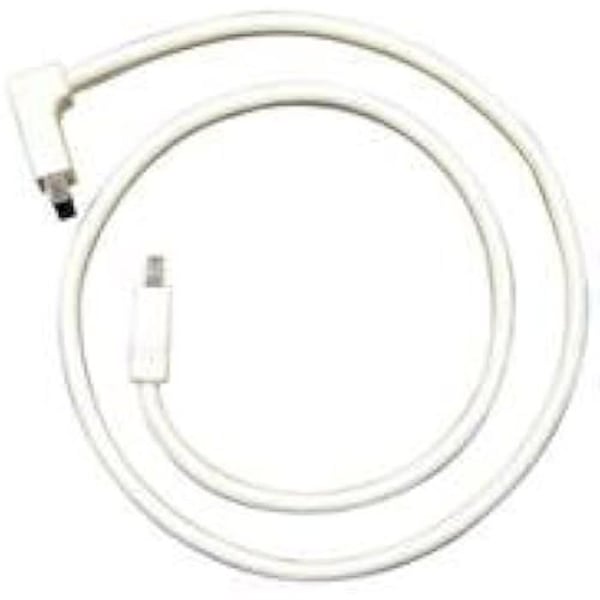 SATA-II-kabel - SILVERSTONE - CP02 - 90° - 3GB/s - Vit kontakt