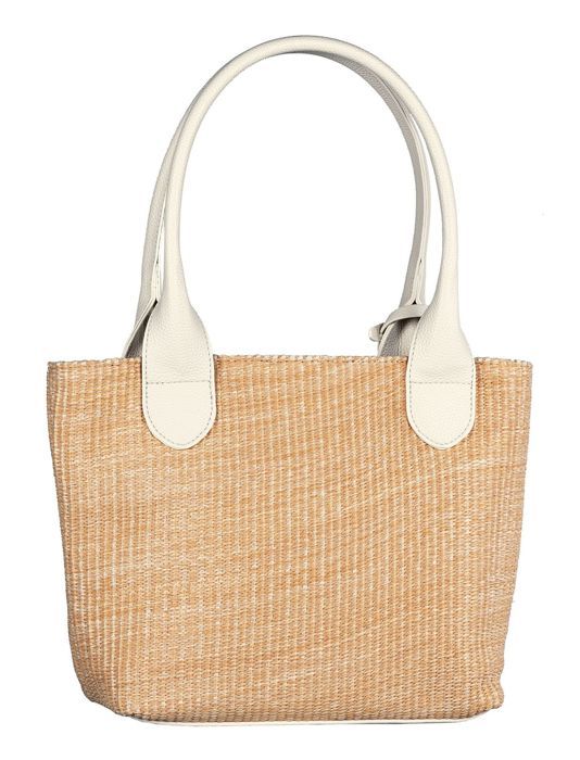 Sac shopper - TOM TAILOR - Sharon Zip Shopper M - Beige crème - 33x24 cm - Zippée