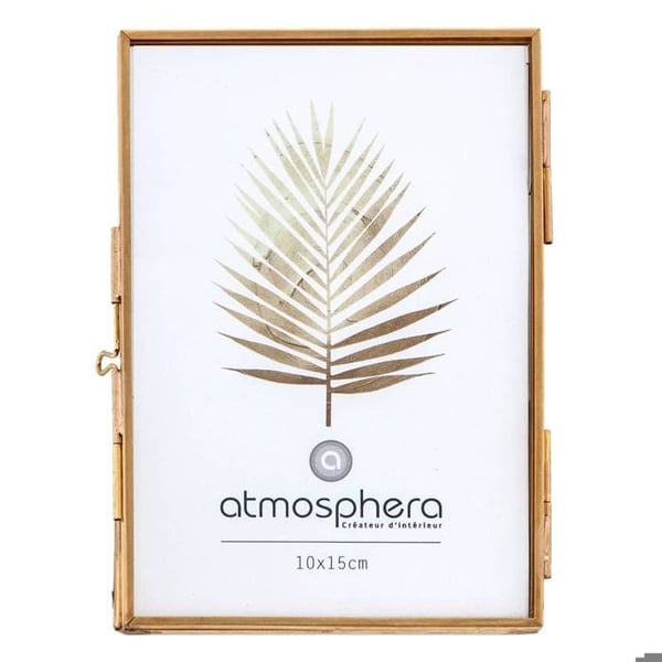 Ramar för foto "Mood" metall guld 10x15cm - Atmosphera Inredningsdesigner