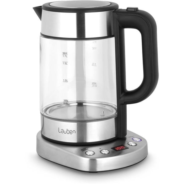 Elkedel - Lauben - EK17GS - 1,7 L - 2200 W - Glas med Filter