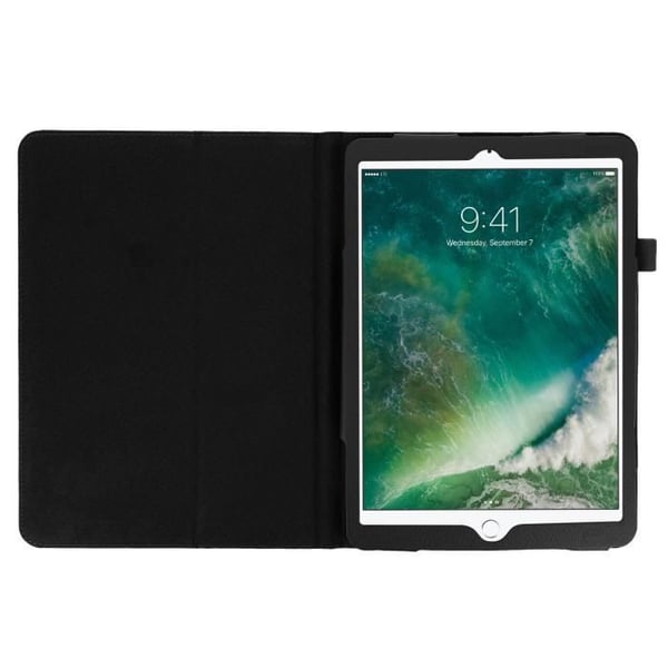 Husfodral Med Lock - AVIZAR - iPad 9.7 (2017) - Svart - Flexibel - Stödfunktion