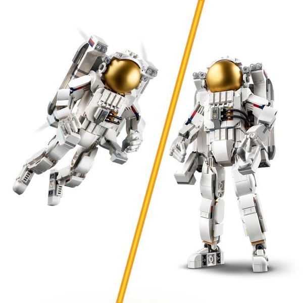 LEGO® 31152 Creator 3i1-astronaut i rummet, byggelegetøj med hund og rumfærge, dekoration
