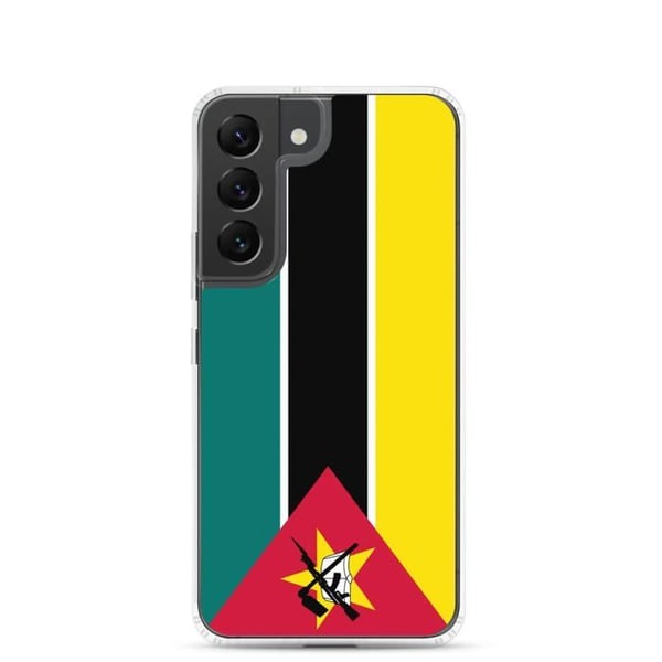 Mobilskal – Mozambiques flagga – Kompatibel med Samsung Galaxy S20 – Mjuk skydd – Stöttålig och anti-stöts – Pixelforma