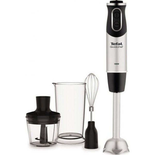 Tefal HB6568, Immersionsmixer, 0,8 L, Svart, Rostfritt stål, Kina, 0,5 L, Rostfritt stål
