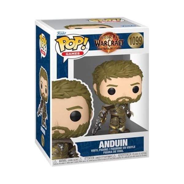 Figurine - Funko Pop! - Anduin Wrynn - Samlarvinyl - 9,5 cm - Ideal Gåva