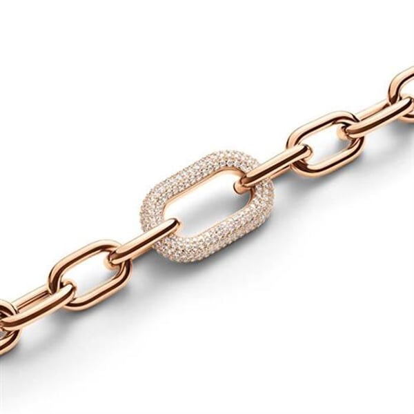 Armband - DANIEL WELLINGTON - DW00400572 - Roséguld - Kristaller - 17,5 cm