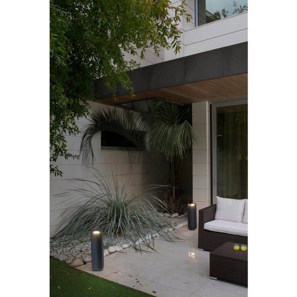 LED-merkkivalo - FARO BARCELONA - Bu-oh - IP65 - Integroitu LED 12W - Antrasiitti 56,5 cm
