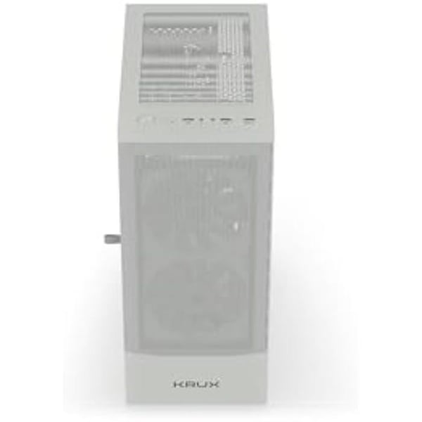 Gaming PC-kabinett - KRUX - Vako KRXD005 - Vit - 2 Fläktar 140 mm - Bra Luftflöde