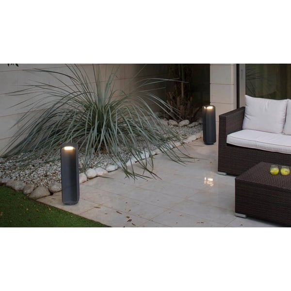LED-merkkivalo - FARO BARCELONA - Bu-oh - IP65 - Integroitu LED 12W - Antrasiitti 56,5 cm