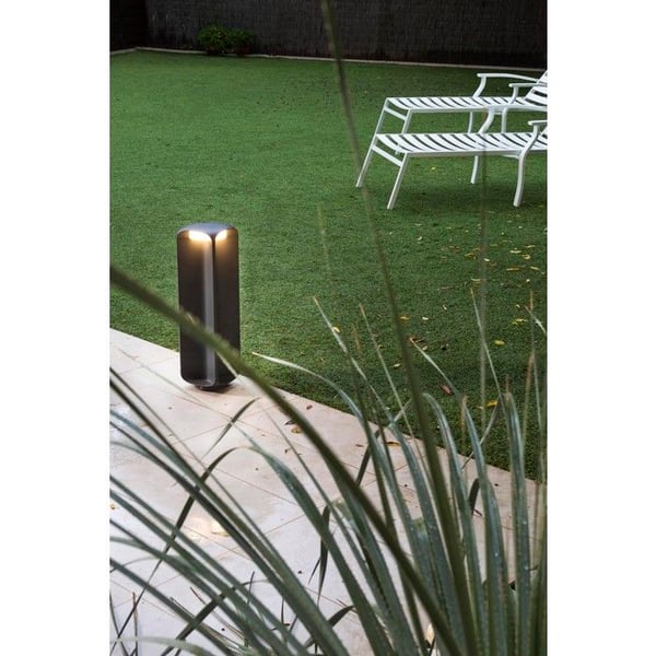 LED-merkkivalo - FARO BARCELONA - Bu-oh - IP65 - Integroitu LED 12W - Antrasiitti 56,5 cm