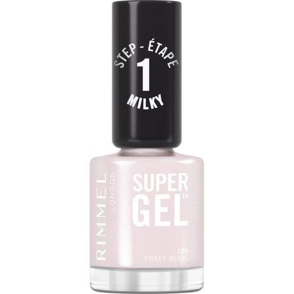 Nagellack - RIMMEL - Super Gel 108 - Färg Rosa - 12ml - Sweet Bliss