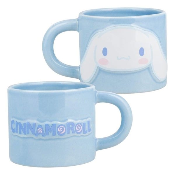 Mugg - PALADONE PRODUKTER - Kanelbulle - Porcelän - Cylindrisk - Blå