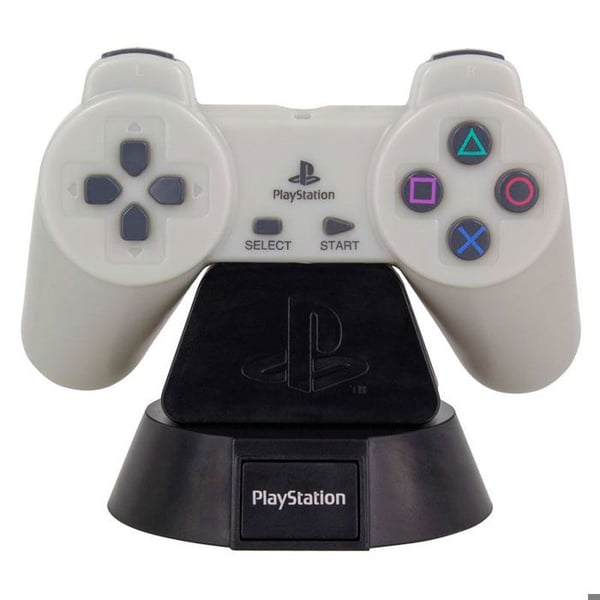Lampa - Playstation - Kontroller - Vit - 1 glödlampa - Plast - Resin- USED