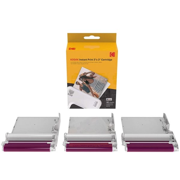 KODAK INSTANT PRINT 3'X3' printpatron - til Mini Shot Combo 113 - 30 udskrifter pr.