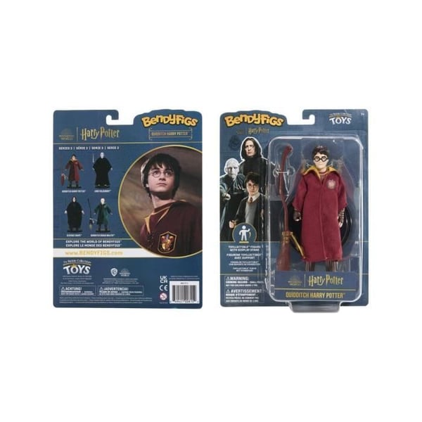 Statyett - NOBLE KOLLEKTION - Harry Potter Quidditch - Flexibel - 19 cm