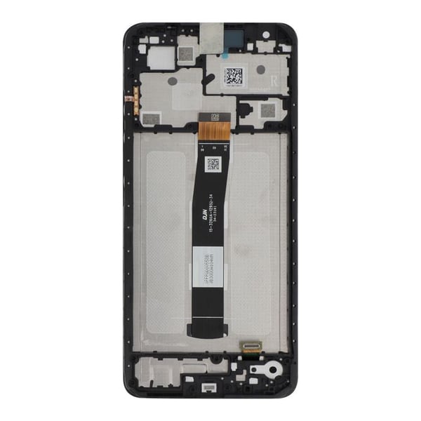 Skärm för Xiaomi Redmi 12C LCD + Touch Glass + Xiaomi svart chassi
