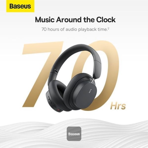 BASEUS Bowie D05 Trådlöst Bluetooth Headset Vikbara HiFi Stereo Musikhörlurar