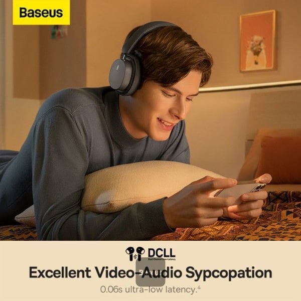 BASEUS Bowie D05 Trådlöst Bluetooth Headset Vikbara HiFi Stereo Musikhörlurar