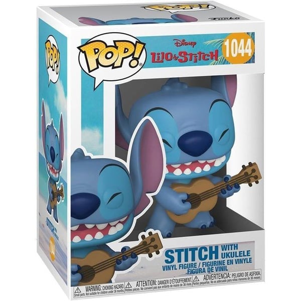 Figurine Funko Pop! - Disney Stitch med Ukulele - Vinyl- USED