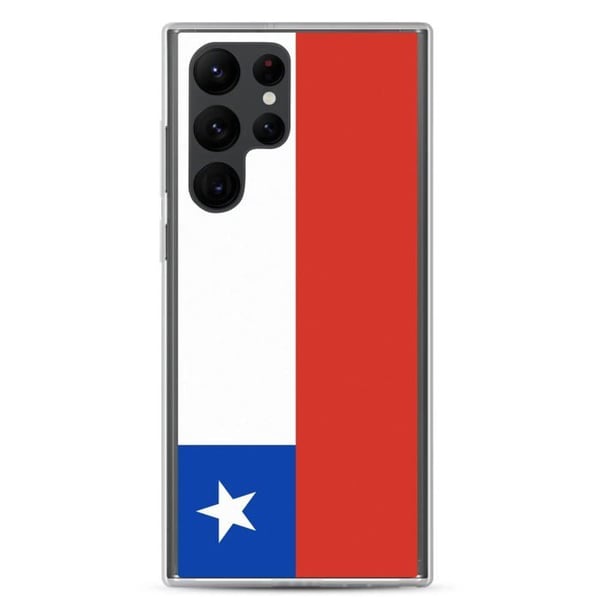 Mobilskal – Chiles Flagga – Kompatibel med Samsung Galaxy S20 Plus – Flexibelt Fodral – Hållbart och Stötdämpande – Pixelforma