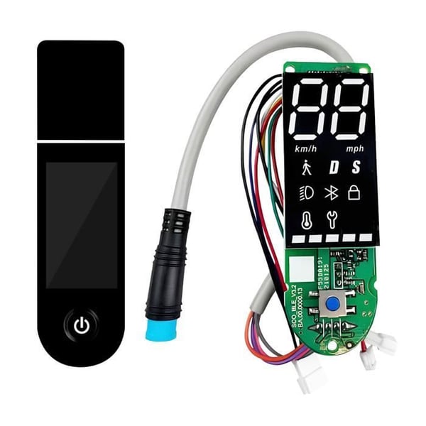 Instrumentbräda för Xiaomi Mi 3 Scooter Svart