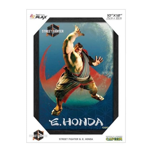 Pixel Frames Plax - Street Fighter 6 - E. Honda