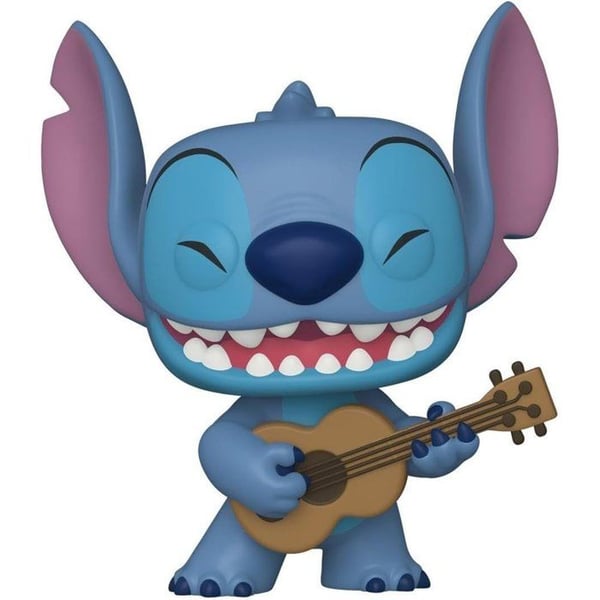 Figurine Funko Pop! - Disney Stitch med Ukulele - Vinyl