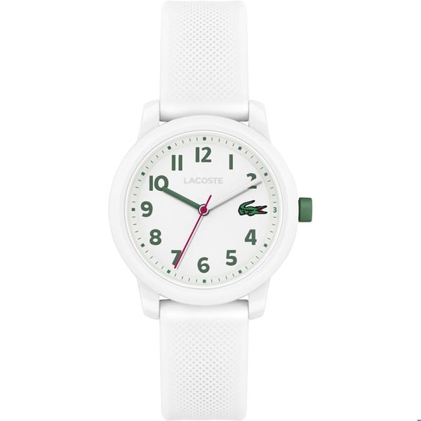Børneur - LACOSTE - 241665 - Hvid Silikone - Kvarts - Analog Visning