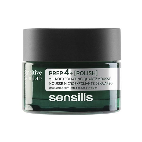 Hydrerande och Närande PREP4+ [POLISH] mikroskrubbande mousse med kvarts 40 ml