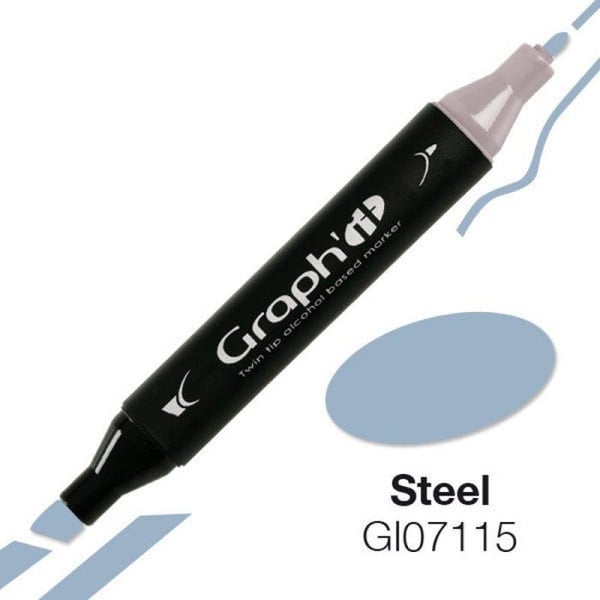 Graph'It - Alkoholmarkör Graph'it 7115 Steel
