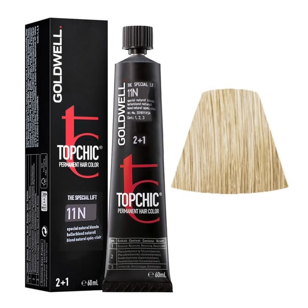 Goldwell Topchic The Special Lift 11N Special Naturlig Blond Permanent Hårfärg 60ml.