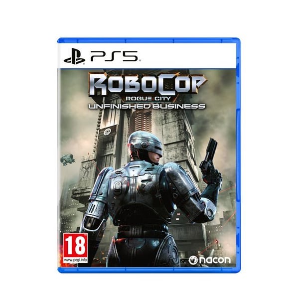 Spel PS5 - Nacon - RoboCop: Rogue City - Ofärdigt arbete - Action - FPS