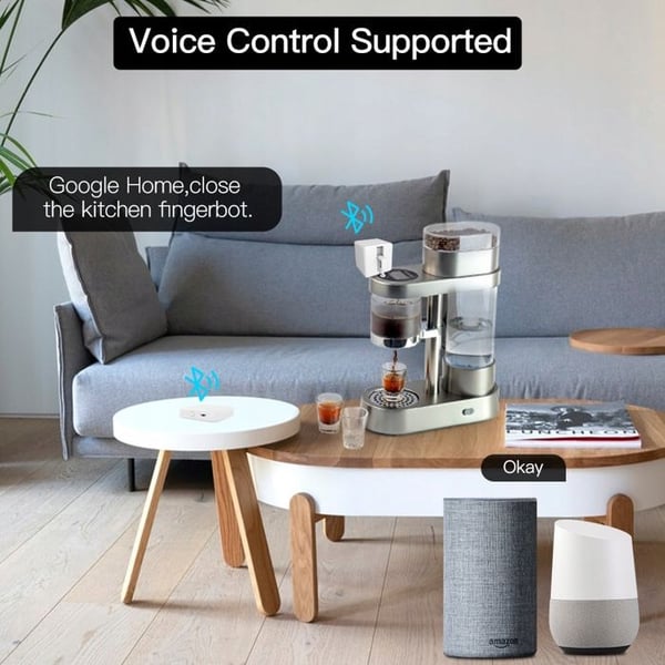 Hub Multi-Code Intelligent - Moes - Zigbee & Bluetooth - Röstkontroll - 128 Enheter