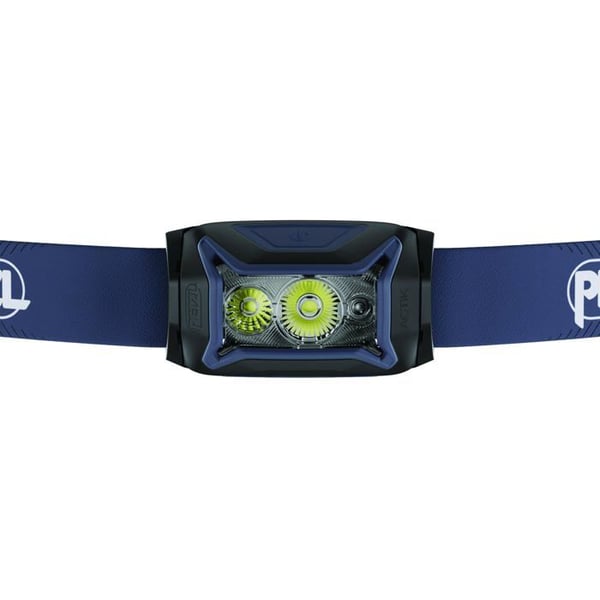 Huvudlampa - PETZL - ACTIK - 450 Lumen - Räckvidd 100 m - Autonomi 100 h - Strömförsörjning 3 AAA/LR03-batterier