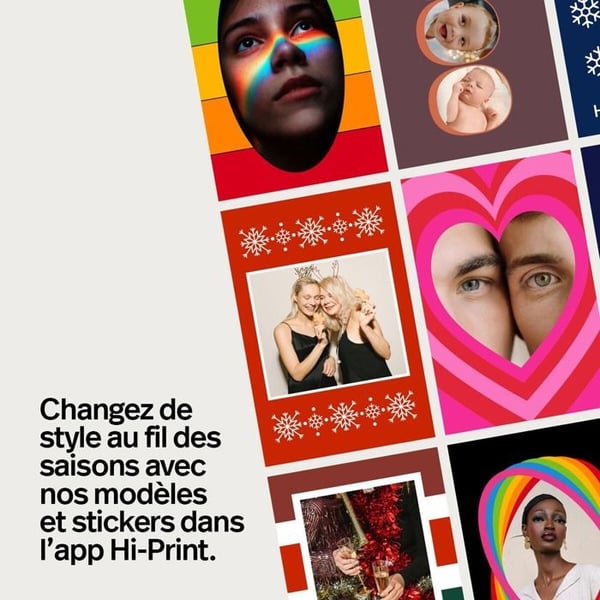 Polaroid foto printer Everything box Hi-Print 4x6 (2 patroner inkluderet - 80 ark)