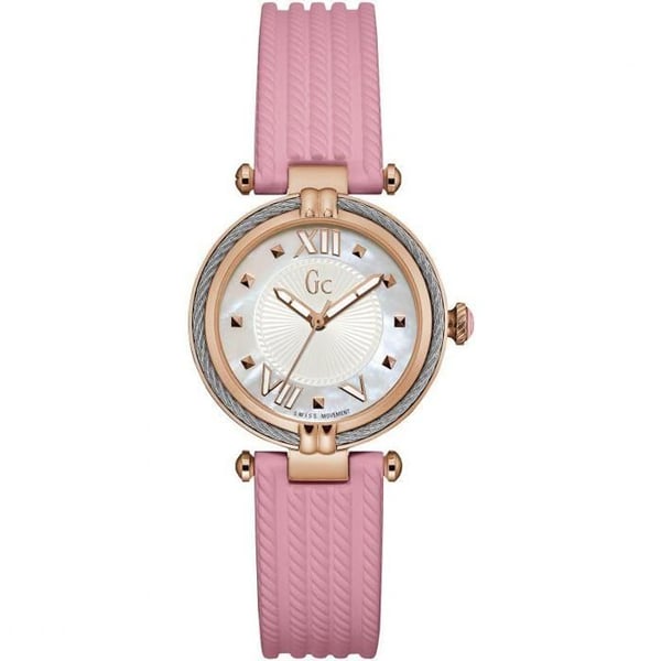 Guess Collection GCY18011L1 – Kvinnlig Elegans, Armband i Rostfritt Stål, Kvarts