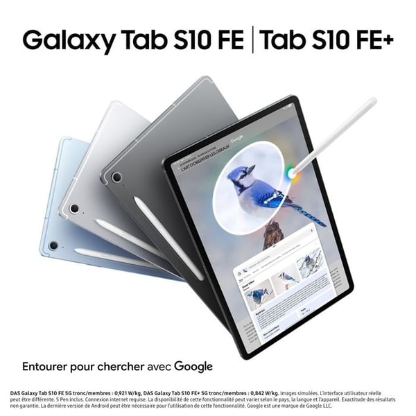 Samsung Galaxy Tab S10FE+ 13.1'' 8GB 128GB WIFI LJUST BLÅ