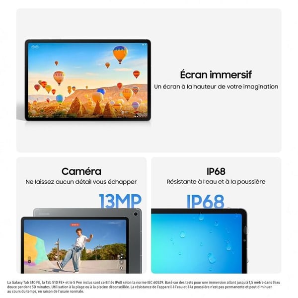 Samsung Galaxy Tab S10FE+ 13.1'' 8GB 128GB WIFI LJUST BLÅ