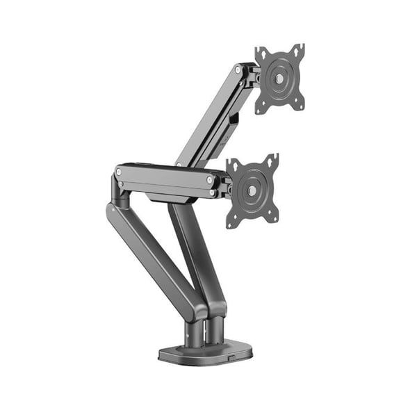 Stöd Dubbel Skärm Napofix DM2230G 13"-32" Grå