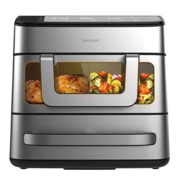 Luftfriture - CECOTEC - Cecotec 18L - 2700W - Kapacitet 9L - Hurtig madlavning