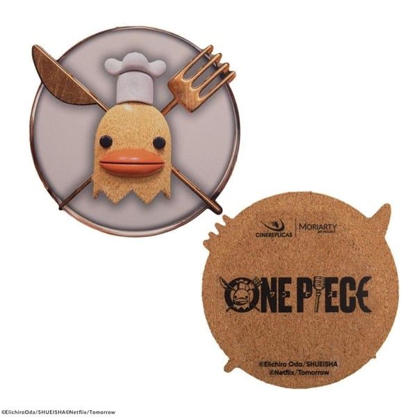 Cinereplicas - One Piece - Pack 4 coasters Karaktärer 2