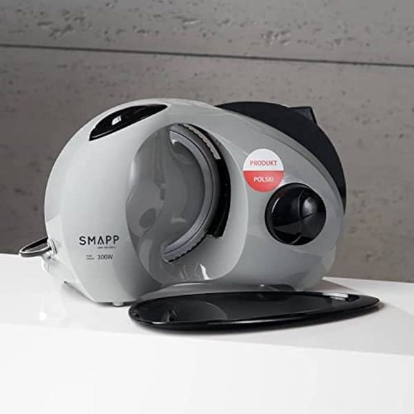 Käsehyvel - SMAPP - 2945GRAFIT - Färg grå - Modern design - Elektrisk
