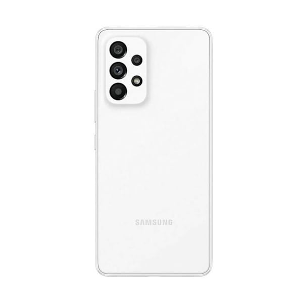 Samsung Galaxy A53 5G - 128 GB, 6 GB RAM, 6,5" Full HD-skärm, Dual SIM, MicroSD, 64 MP - Vit