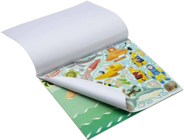 Melissa & Doug Uudelleenkäytettävät tarrapalojen setti Seikkailu - 245+ tarraa