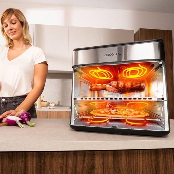 Luftfriture - CECOTEC - Cecotec 18L - 2700W - Kapacitet 9L - Hurtig madlavning