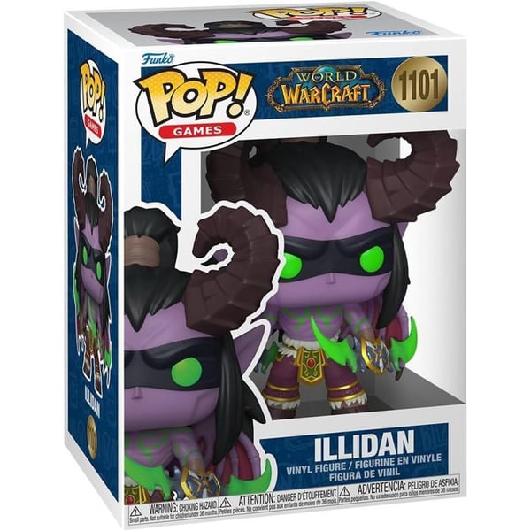 Figurine Funko Pop! | World Of Warcraft | Illidan W/ch