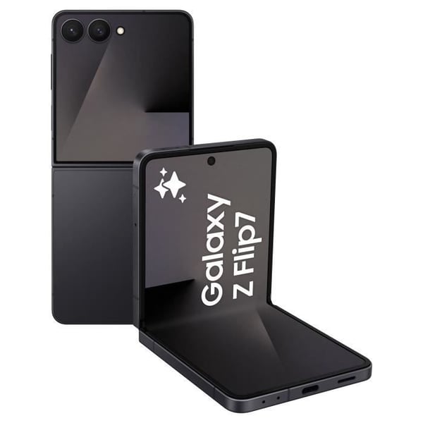Samsung Galaxy Z Flip7 5G Smartphone 512 GB Svart Absolut