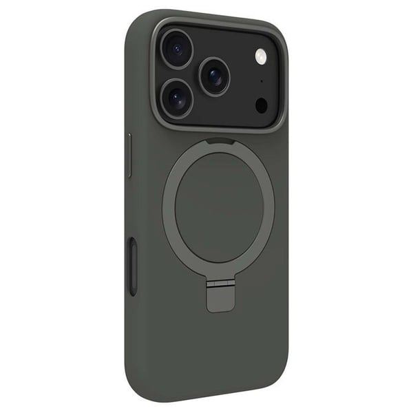 MagSafe-skal - DBRAMANTE1928 - iPhone 17 Pro - Skogsgrön - Inbyggd stöd - 66% återvunnen