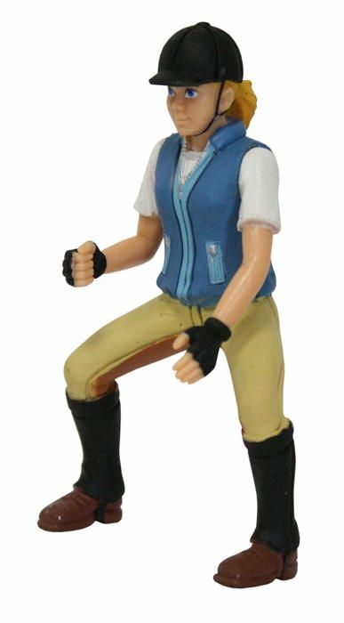 Ryttare Figur 10 - BULLY - Grå - Leksak för barn från 3 år