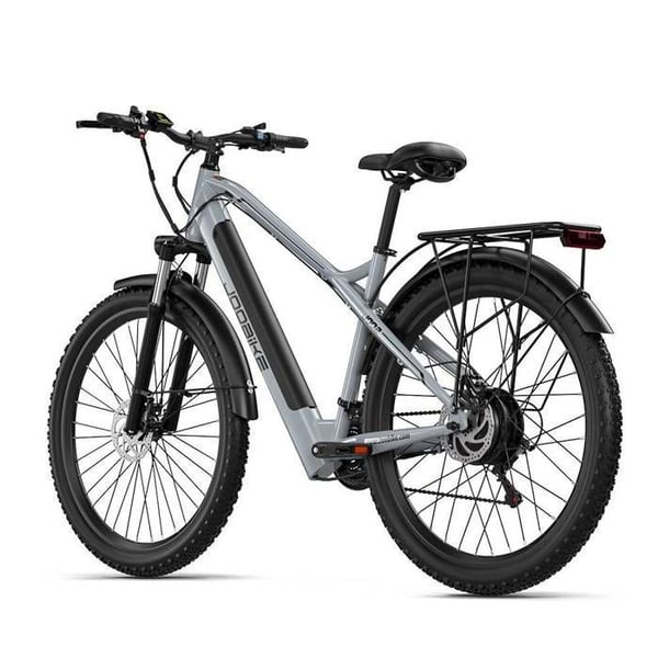 Elcykel JOOBIKE JOO2 - Motor 1000W - Maxhastighet 45 km/h - Räckvidd 60 km - Batteri 48V 16Ah - Däck 29 Tum - Grå